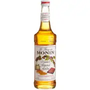 Monin Premium Toasted Almond Mocha Flavoring Syrup 750 mL 544SYPAR058A