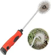 Weed Puller Tool Garden Weed Pulling Tool, Portable Garden Weeder Tool Uprooting Weeding Tool, 4 Teeth Manganese Steel Forged Hand Weeder for Vegetable Backyard Farm Planting & Weeding 2024 (D)