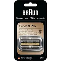 在飛比找蝦皮購物優惠-Braun 電動剃須刀頭更換部件 94M 銀色兼容 9 Pr