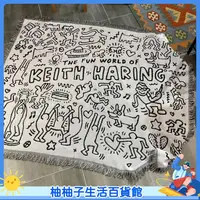 在飛比找蝦皮購物優惠-柚子❤黑白塗鴉大師 凱斯哈林 Keith haring個性運