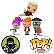 Futurama - The Butterjunk Effect Pop! Vinyl Bundle (Set of 4) "New"