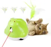 Cat Laser Toy, Interactive Cat Toy with Laser Pointer, Automatic Cat Toy USB