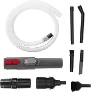 9Pcs Mini Micro Vacuum Cleaners Adapter Tool Universal Dusty Brush Vacuum Attachment Car Vehicle Cleaning Kit for Dyson