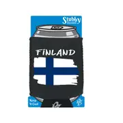 Finland Country Flag Nationality - Stubby Holder With Base