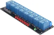 Lyaciomn 1 Piece 8-Way Relay Module 5V Optocoupler Drive Module Eight-Way Relay Control Board Low Level Trigger