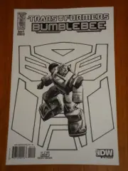 TRANSFORMERS BUMBLEBEE #1 RI SKETCH COVER 2009 IDW CHEE