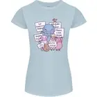 Vegetarian Animals Vegan Womens Petite Cut T-Shirt