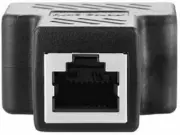 RJ45 Splitter Adapter, Sartyee 1 to 2 Port USB to RJ45 Socket Adapter Interfa...
