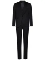 [Franzese Collection Pronta Sartoria] Abito Modello James Bond 007 Franzese Napoli 56 Nero