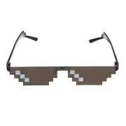 10 Pcs Single Row Pixels Glasses Photography Tools Cool Pose Goggles