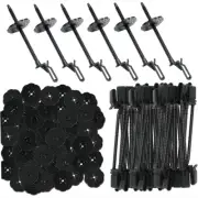 Solar Panel Roof Mesh Fixing Clips - No Drill Installation of Bird Proofing Mesh