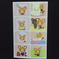 在飛比找蝦皮購物優惠-Sanrio  Tenorikuma（拿鐵熊）貼紙