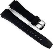 [Casio] Edifice EFA-123 EFA-124 Watch Strap watchband Resin Black
