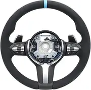 Car Steering Wheel Full Set Compatible For BMW M3 M4 M5 M6 E90 F01 F02 F03 F10 F11 F18 F06 F12 F13 F20 F21 F32 F33 F40 F31(With button)
