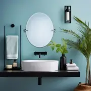 21'' W x 24''H Oval Wall Frameless Bathroom Pivot Mirror in Chrome