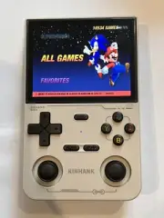 K36 Retro Handheld Video Game Console 16000+ Retro Games Emulator 3.5In - Beige
