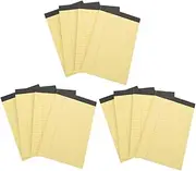 GRADENEVE A4 Legal Pads Ruled Notebooks Lined Notebooks Wide Ruled Paper Office Supplies Memo Pad for Students Lawyers Teachers Home Office School