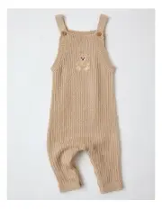 [Sprout] Newborn Teddy Overall in Beige