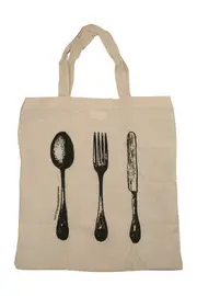 Cutlery Calico Sack--APP-SACK-C