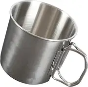DECOMELODY Stainless Steel Collapsible Camping Mug Portable Outdoor Water Cup for to Clean Comfortable Grip for Picnics and Camping Adventures