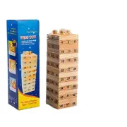 Solid Wood Puzzle Stacked High Stack Tower Drawing Block Children'S Parent-Child