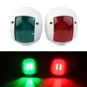 2x Navigation Light Marine Boat LED Side Starboard Light Green Red 12V