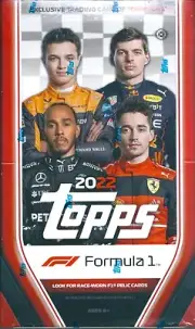 2022 topps formula 1 box trading cards factory sealed
