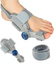 Bunion Corrector for Women Big Toe, Adjustable Knob Toe Straightener, Bunion Corrector for Toe Repair, Suitable for Left and Right Feet Hallux Valgus Bunion Relief
