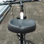 Bike Saddle Wide Large Cycling Noseless Soft Pu Seat Accessories For Bicycle