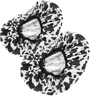 Vaguelly Portable Heat Cap Foil Hair Spa Reusable Waterproof Shower Cap for Long Hair Anti Static for Women