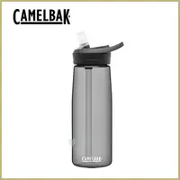 在飛比找PChome24h購物優惠-CamelBak 750ml eddy+多水吸管水瓶 炭黑