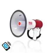 Pyle PMP52BT Bluetooth Megaphone Bullhorn with AUX 3.5 mm Input With Siren
