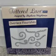 Tattered Lace Metal Cutting Dies Stephanie Weightman Overlace Flourishes 399675