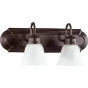 Quorum International 5094-2-186 Fort Worth Bathroom Vanity Light