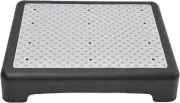 Half Step, Rubber Outdoor Riser Step Stool with 10 Non Slip Rubber Feet on th...