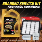 Oil Air Fuel Filter 5L APX5W30C1 Oil Service Kit for Mazda Mazda 6 GJ 4cyl 2.2L