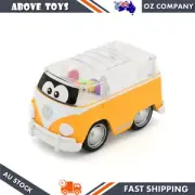 New Volkswagen Samba Poppin' Bus Baby Kids Motorised Toy 9m+ Yellow Toy Car