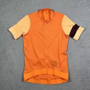 NWT RAPHA Women's Pro Team Training Jersey Short Sleeve Size L Orange