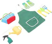 Toyvian 1 Set Gardening Tools Gardening Kit Shovel Rake Watering Can for Boys Fun and Learning
