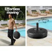 Instahut Outdoor Umbrella Base Stand Pole Pod Sand/Water Patio Cantilever New