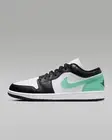 Nike Air Jordan 1 Low Green Glow New Men's Shoes 553558-131