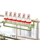 Balcony Railing Flower Pot Holder Sturdy Porch Hanging Railing Planter Rack