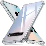 For Samsung Galaxy S10e S10 Shockproof Clear Transparent TPU Bumper Case