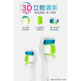 飛利浦 PHILIPS 鑽石靚白音波震動電動牙刷HX9332【內附鑽石刷頭二個】