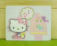 在飛比找Yahoo奇摩購物中心優惠-【震撼精品百貨】Hello Kitty 凱蒂貓~卡片-鳥籠(
