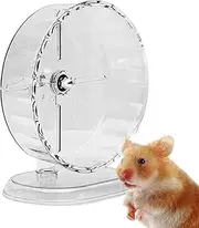 Quiet Hamster Wheel | Chinchilla Wheel for Cage - Silent Big Exercise Spinner Enrichment for Pet Chinchilla Hermit Syrian Glider Sugar Ferret