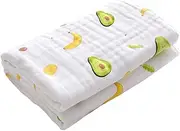 TOYANDONA Cotton Bath Towel Comfortable Infant Blanket 70x90cm Large Absorbent Towel for Boys and Girls Newborns