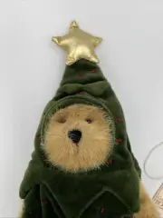 9” Boyds Bears Frazier Christmas Plush Holiday Xmas Decor Tree Star