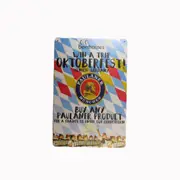 3x Tin Sign Paulaner Product Sprint Drink Bar Whisky Rustic Look