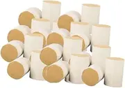 Handmade Moxa Sticks Pieces Board Natural Wild Moxa Rolls Moxibustion Bar for Heat Therapy Mild Burning Light Convenient